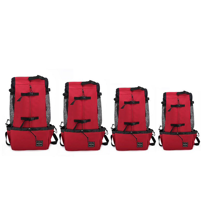Pet Carrier Backpack For Dogs Double Shoulder Portable Travel Backpack Outdoor Dog Carrier