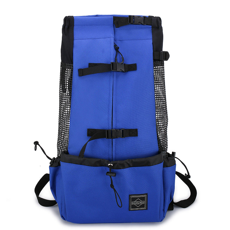 Pet Carrier Backpack For Dogs Double Shoulder Portable Travel Backpack Outdoor Dog Carrier