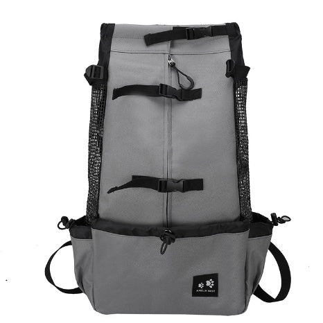 Pet Carrier Backpack For Dogs Double Shoulder Portable Travel Backpack Outdoor Dog Carrier